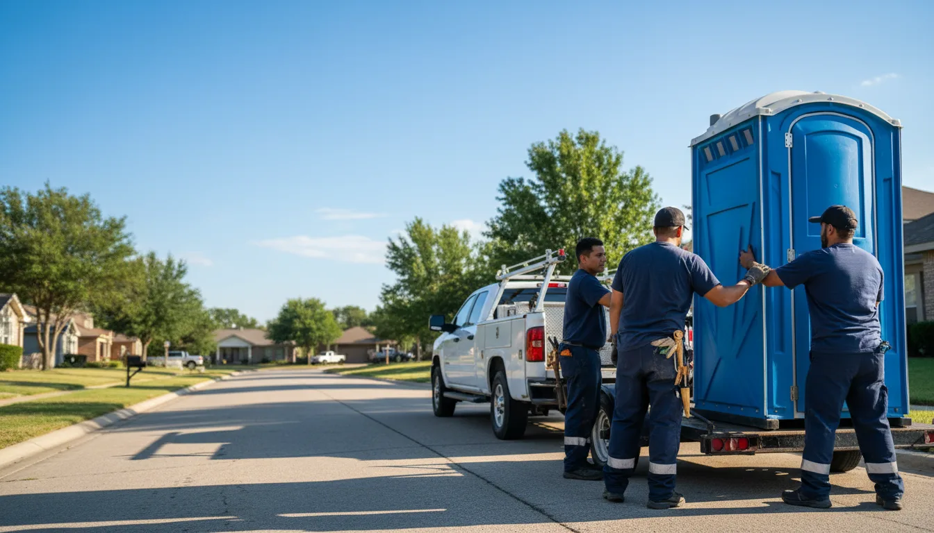Portable Toilet Rental in Saint Joseph, IL near me